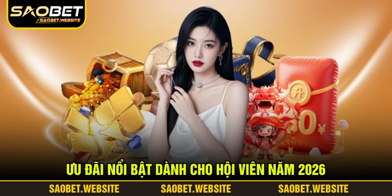 Ưu đãi nổi bật dành cho hội viên năm 2026